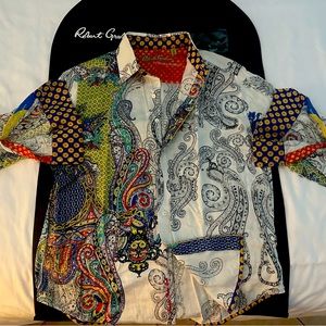 Robert Graham “Limited Edition” Long Sleeve Button Down Shirt XL